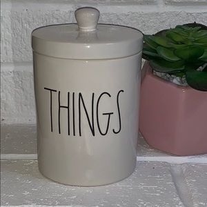 Rae Dunn THINGS Container